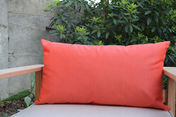 Cojín decorativo de exterior premium de 70 por 35 cm