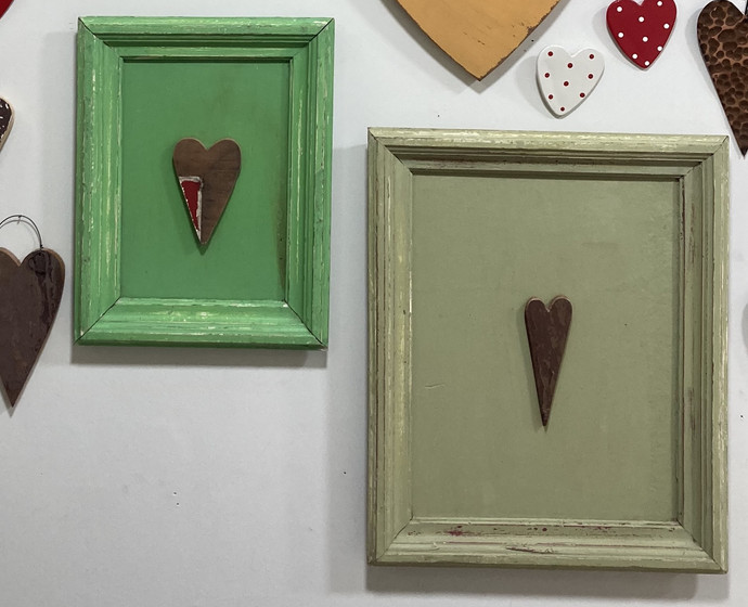 Cuadro de madera de pilastras recicladas - cuadros de madera de pilastra reciclada hechos a mano.JPG