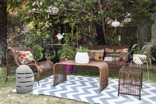 Decoración de espacios exteriores con productos TCH - Terraza Chic con muebles.jpg