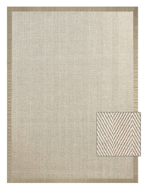 Alfombra vinílica modelo Atenas de 160 x 230 cm - alfombra vinílica atenas color beige con ribete beige.jpg