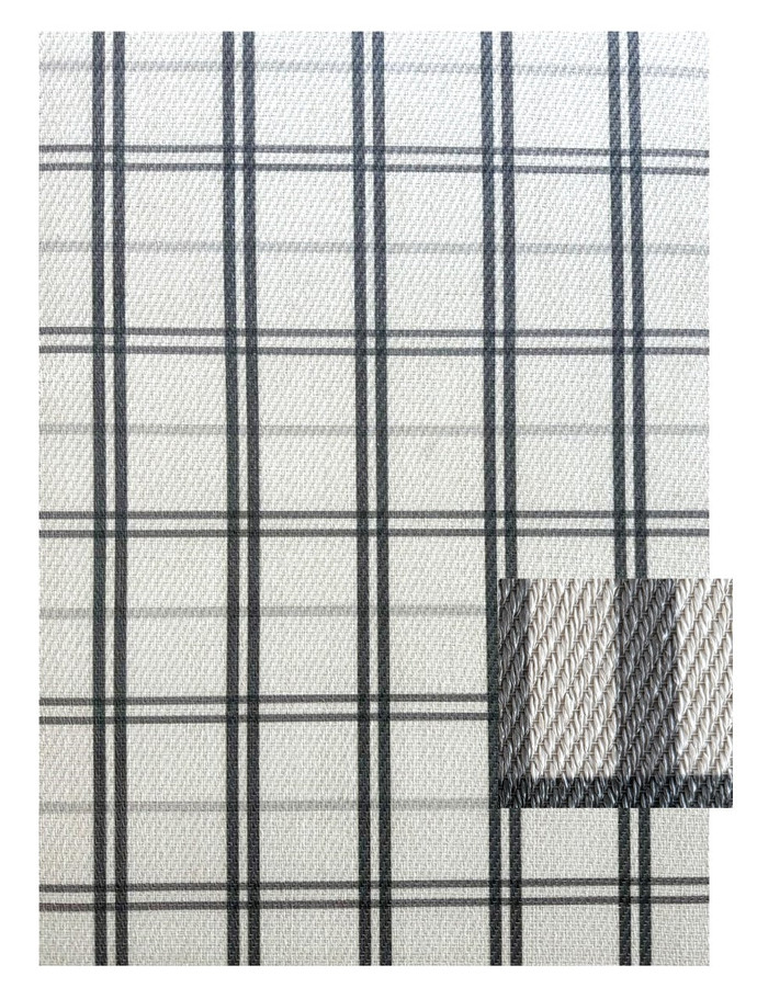 Alfombra vinílica modelo Linz de 200 x 300 cm - alfombra vinilica modelo linz fondo crema y diseño cuadrille gris, lavable.jpg