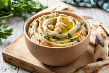 HUMMUS DORADO CON CÚRCUMA ACTIVADA CHAKRA DE VIDA®