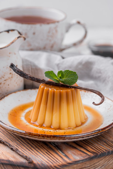 Flan de coco