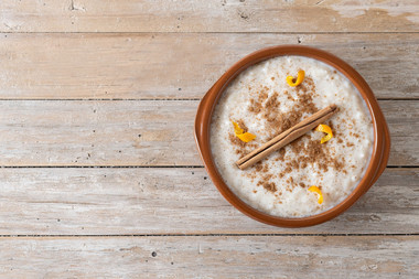 Arroz con leche sin azúcar