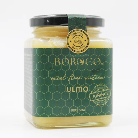 Miel cruda de ulmo bioactiva 400g, Boroco