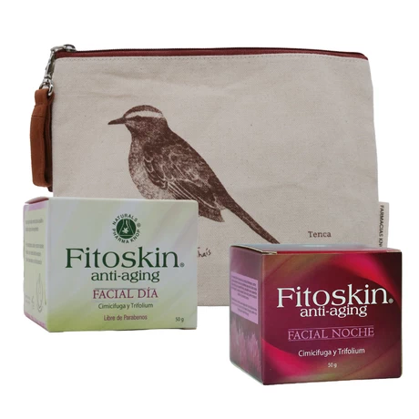 Pack Fitoskin® Crema dia + Crema noche 50 g + Cosmetiquero