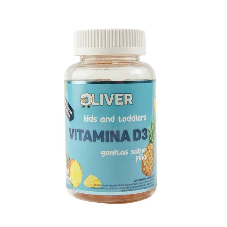 Vitamina D3 x60 gomitas, Oliver Kids