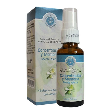 Esencia Concentración y Memoria C&E 30 mL - Pharma Knop®