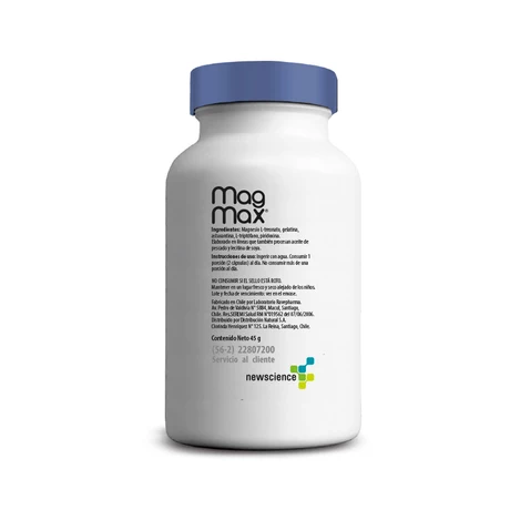 Mag Max Brain x60 cápsulas, New Science - vista alternativa