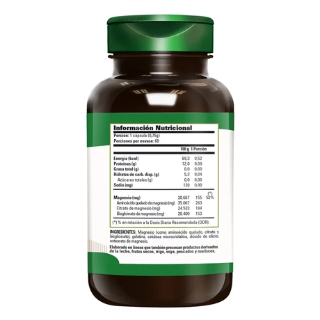 Triple Magnesium x60 cápsulas, Sunvit Life - vista alternativa