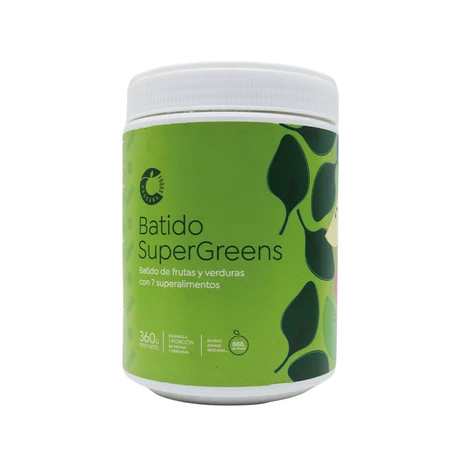 Batido supergreens 360 g, Cascara - vista alternativa