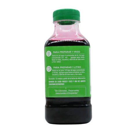 Jugo concentrado Cranberry C/AZ 450 ml, Berryvita - vista alternativa
