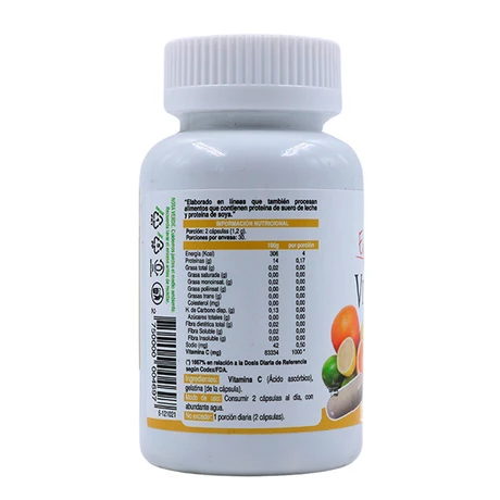 Vitamina C 1000 mg x 30 porciones - Enjoy Your Beauty® - vista alternativa