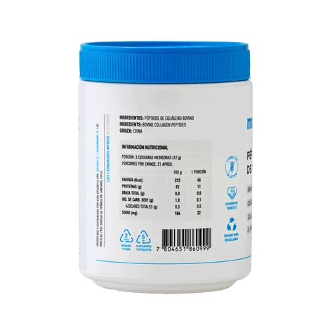 Péptidos colágeno s/gluten - sabor 250g, Manare - vista alternativa