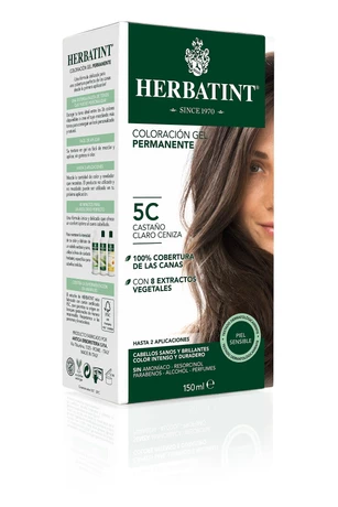 Tintura permanente 5C Castaño Claro Ceniza 150 ml