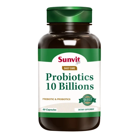 Probiotics 10 Billones x60 cápsulas, Sunvit Life