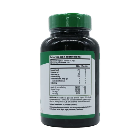 Fish Oil 1000 Mg x 100 Softgel - Sunvit life - vista alternativa