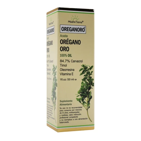 Aceite de orégano Oro 30 ml, Madre Tierra