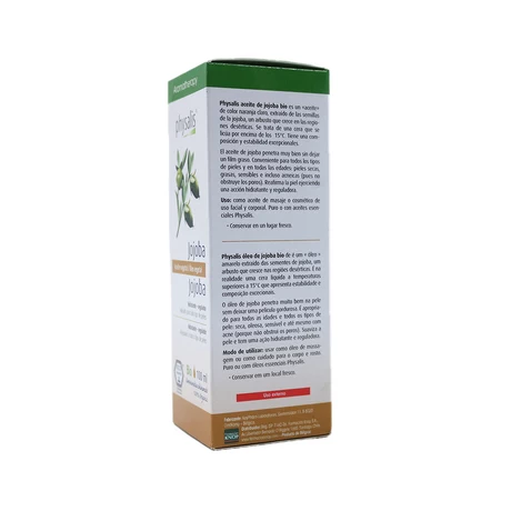 Aceite vegetal Jojoba orgánico 100 mL - Physalis® - vista alternativa