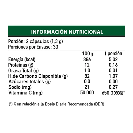 Vitamina C Liposomal x60 cápsulas, Vitamin Up - vista alternativa
