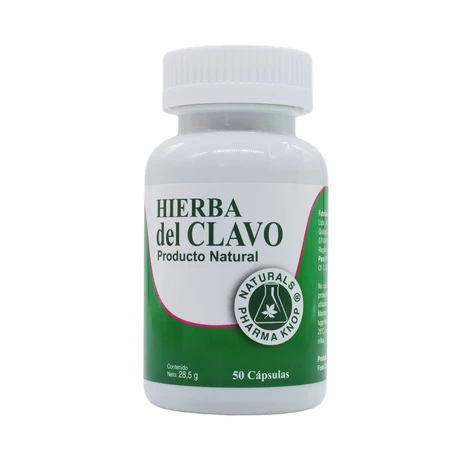 Hierba del clavo 470 mg x 50 cápsulas - Pharma Knop®