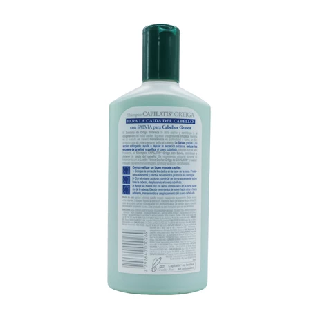 Shampoo Ortiga Graso 410 mL - Capilatis® - vista alternativa