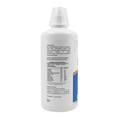 Citrato de Magnesio + Vitamina B1, B3 y B12, 900 ml, CPN - vista alternativa