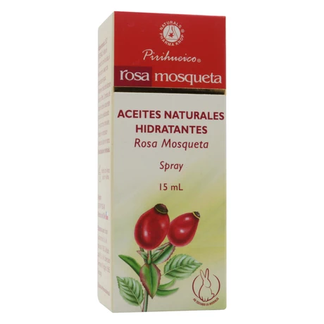 Aceites Vegetales Naturales Hidratantes Spray 15 mL - Rosa Mosaqueta Pirihueico®