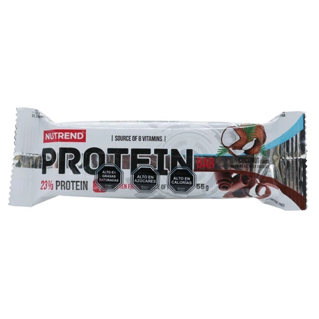 Barra 23% proteína Coco Choco 55g, Nutrend