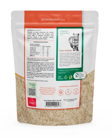 Arroz Basmati 400 g, VERY GUT - vista alternativa
