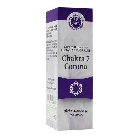 Esencia Floral Chakra 7 Corona 30 mL, Pharma Knop