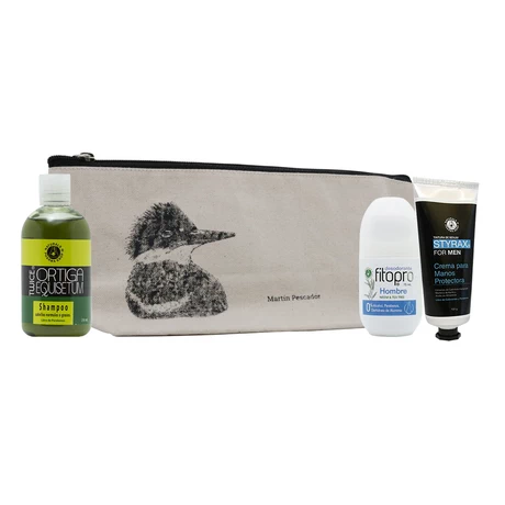 Pack Styrax® Desodorante Fitopro 75 mL + Crema Manos Styrax 100 mL + Shampoo Twice 250 mL + Cosmetiquero