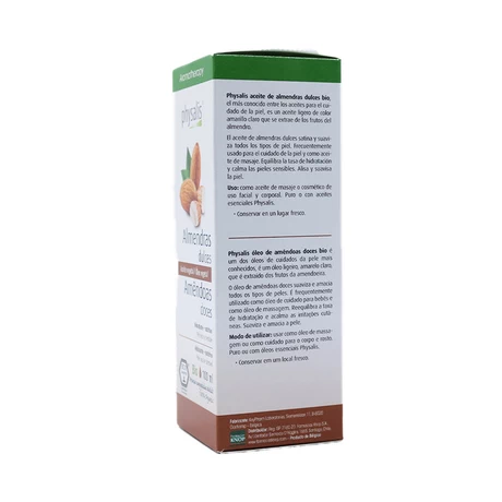 Aceite vegetal Almendra orgánico 100 mL - Physalis® - vista alternativa