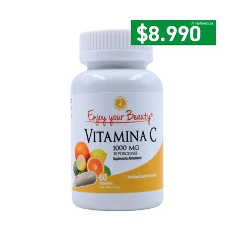 Vitamina C 1000 mg x 30 porciones - Enjoy Your Beauty®