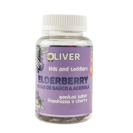 Elderberry x69 gomitas, Oliver Kids