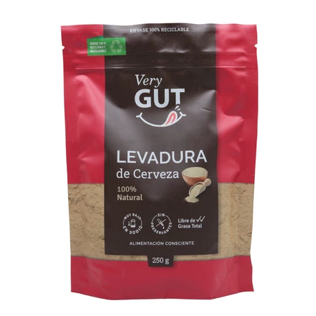 Levadura de Cerveza 250 g, VERY GUT  - vista alternativa