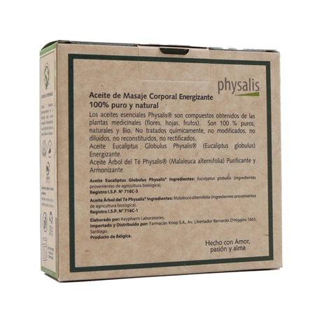 Pack Aceite Eucalyptus 10 mL + Aceite Arbol del Té 10 mL - Physalis® - vista alternativa