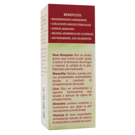 Aceites Vegetales Naturales Hidratantes Spray 15 mL - Rosa Mosaqueta Pirihueico® - vista alternativa