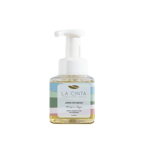Jabon espuma hidratante Manzana 250 ml, La Cinta 