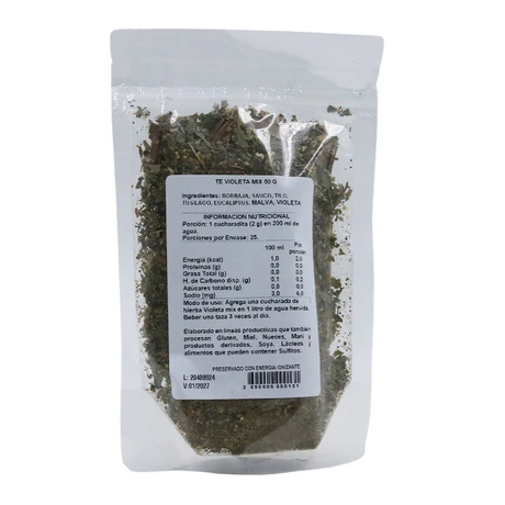 Infusión natural Té Violeta 50g, PHK             - vista alternativa
