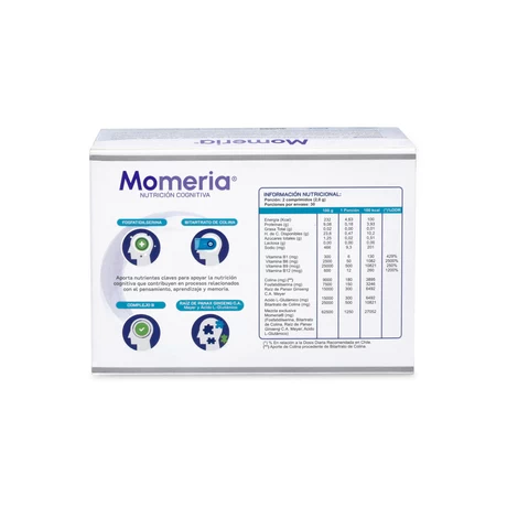 Momeria x60 comprimidos, Nutrapharm - vista alternativa