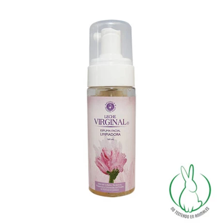 Espuma Facial Limpiadora Leche Virginal® 160 mL