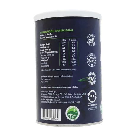 Maqui orgánico en polvo 100g, Brota  - vista alternativa