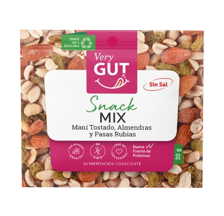 Mix S/SAL Maní, Pasas rubias, Almen. 30 G