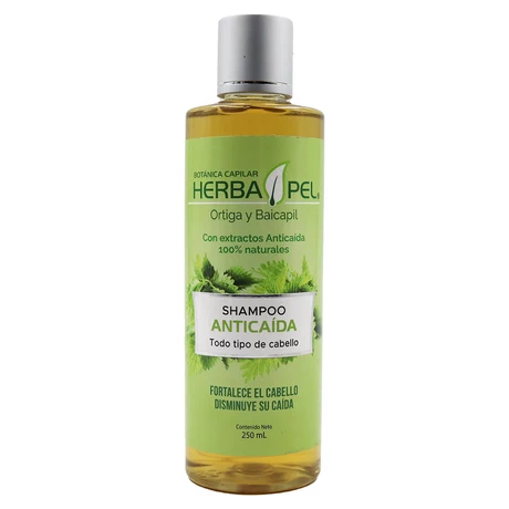 Shampoo Anticaida Ortiga-Baicapil 250 mL - Herbapel