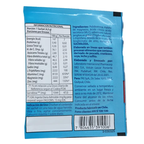  Limonada caliente noche 4,5 g. Sachet , PHK  - vista alternativa