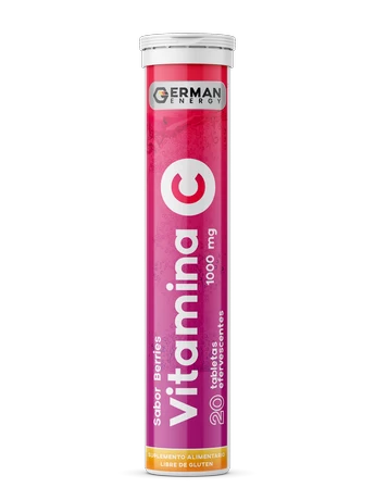Vitamina C berries 1000 mg x20 tabletas efervescentes