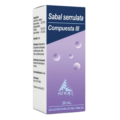 SABAL SERRUL COMP. III 30 CC.