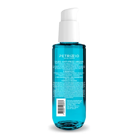 Aceite capilar argan antifrizz 100 ml - vista alternativa