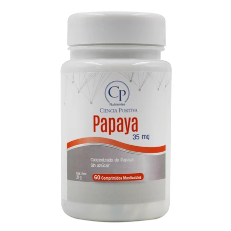 Papaya x 60 comprimidos masticables, CPN 